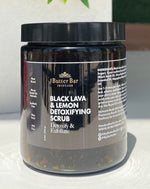 Black Lava & Lemon Detoxifying Scrub