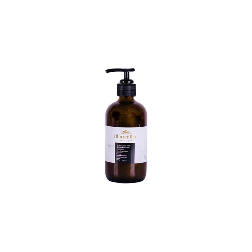 BLACK Tea Tree & Frankincense Men's Facial Cleanser - Natural Skincare