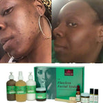 The Flawless Facial System-COMPLETE VEGAN Acne & Hyperpigmentation  (for Oily Skin) - Natural Skincare