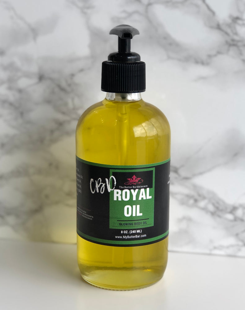 CBD Royal Oil Glowing Body Oil - Natural Skincare