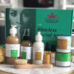 The Flawless Facial System-COMPLETE VEGAN Acne & Hyperpigmentation  (for Oily Skin) - The Butter Bar Skincare