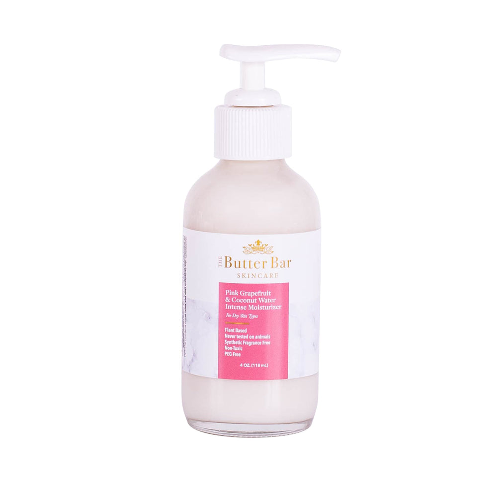 Pink Grapefruit & Coconut Water Intense Moisturizer (Dry Skin) - Natural Skincare