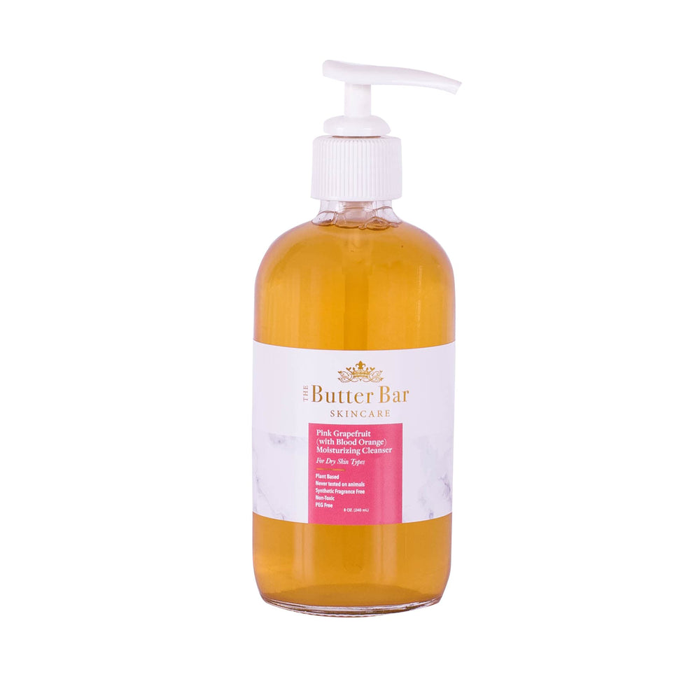 Pink Grapefruit (with Blood Orange) Moisturizing Cleanser (Dry Skin) - Natural Skincare