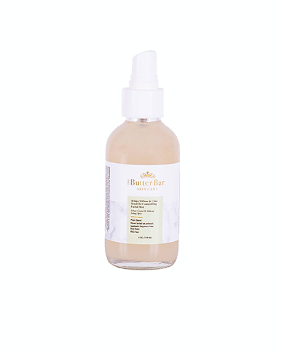 White Willow & Chia Seed Oil-Controlling Facial Mist - Natural Skincare